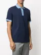 Prada short-sleeved button-up polo shirt