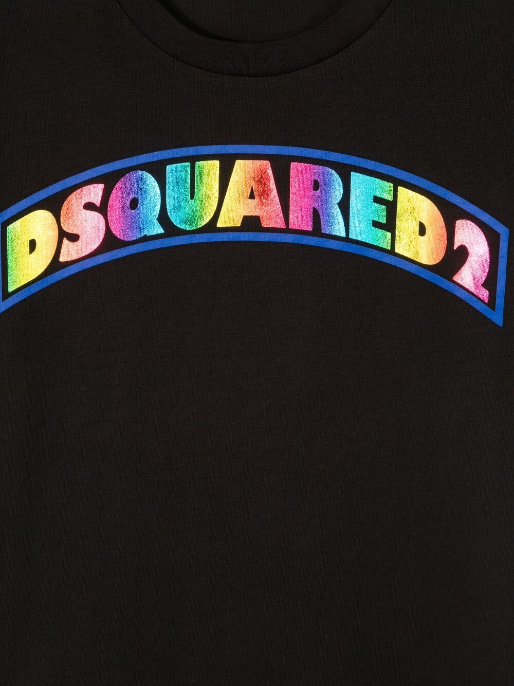 фото Dsquared2 kids футболка с логотипом