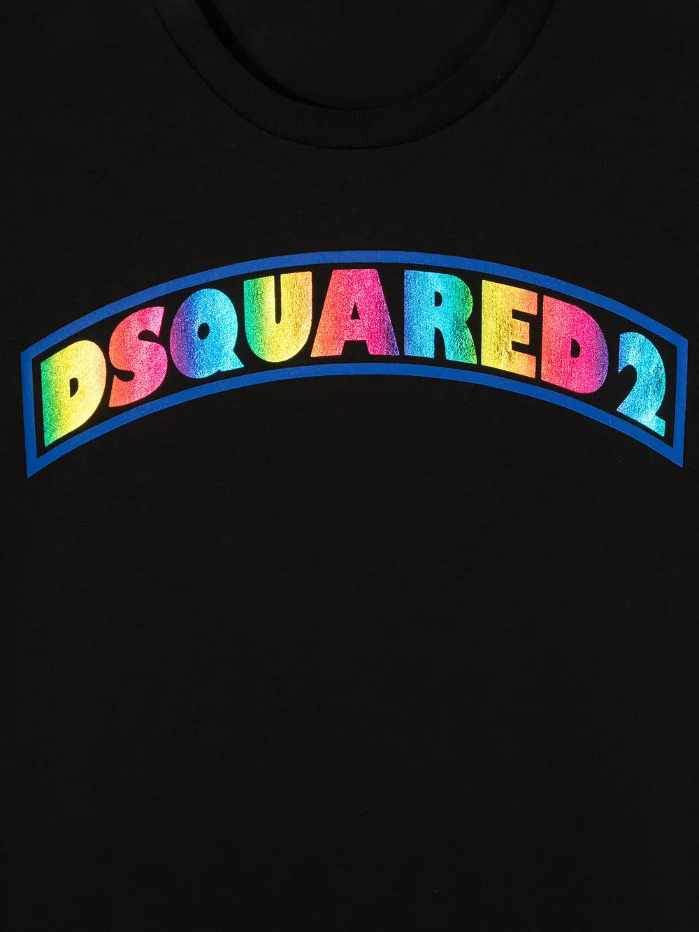 фото Dsquared2 kids футболка с логотипом