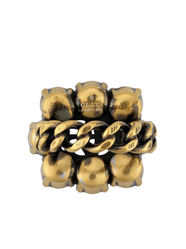 Gucci crystal ring cheap
