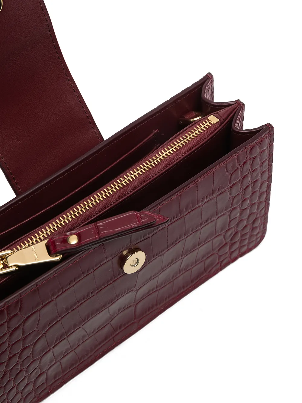 Miu Miu crocodileeffect Mini Bag Farfetch