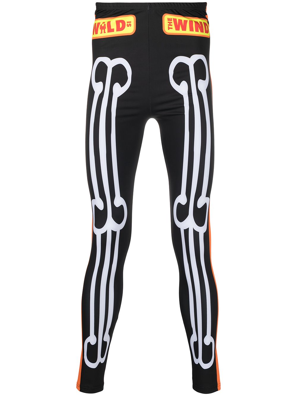 Image 1 of Walter Van Beirendonck Pre-Owned leggins de ciclismo Skeleton