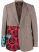 Image 1 of Walter Van Beirendonck Pre-Owned contarsting-panel Sharp blazer