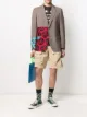 Image 2 of Walter Van Beirendonck Pre-Owned contarsting-panel Sharp blazer