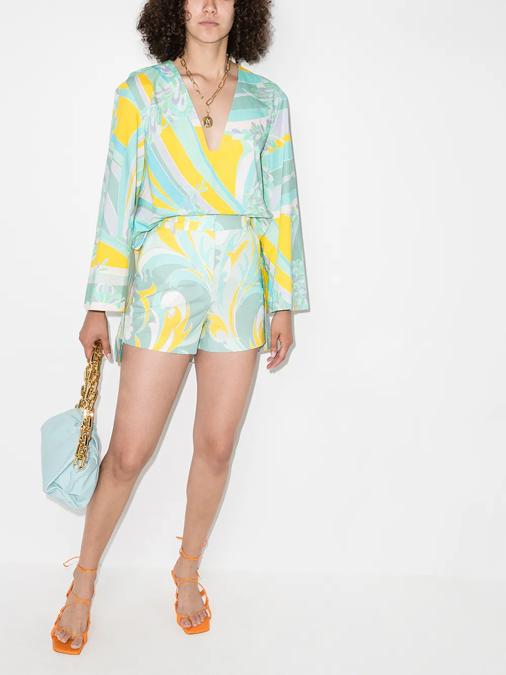 фото Emilio pucci шорты с принтом