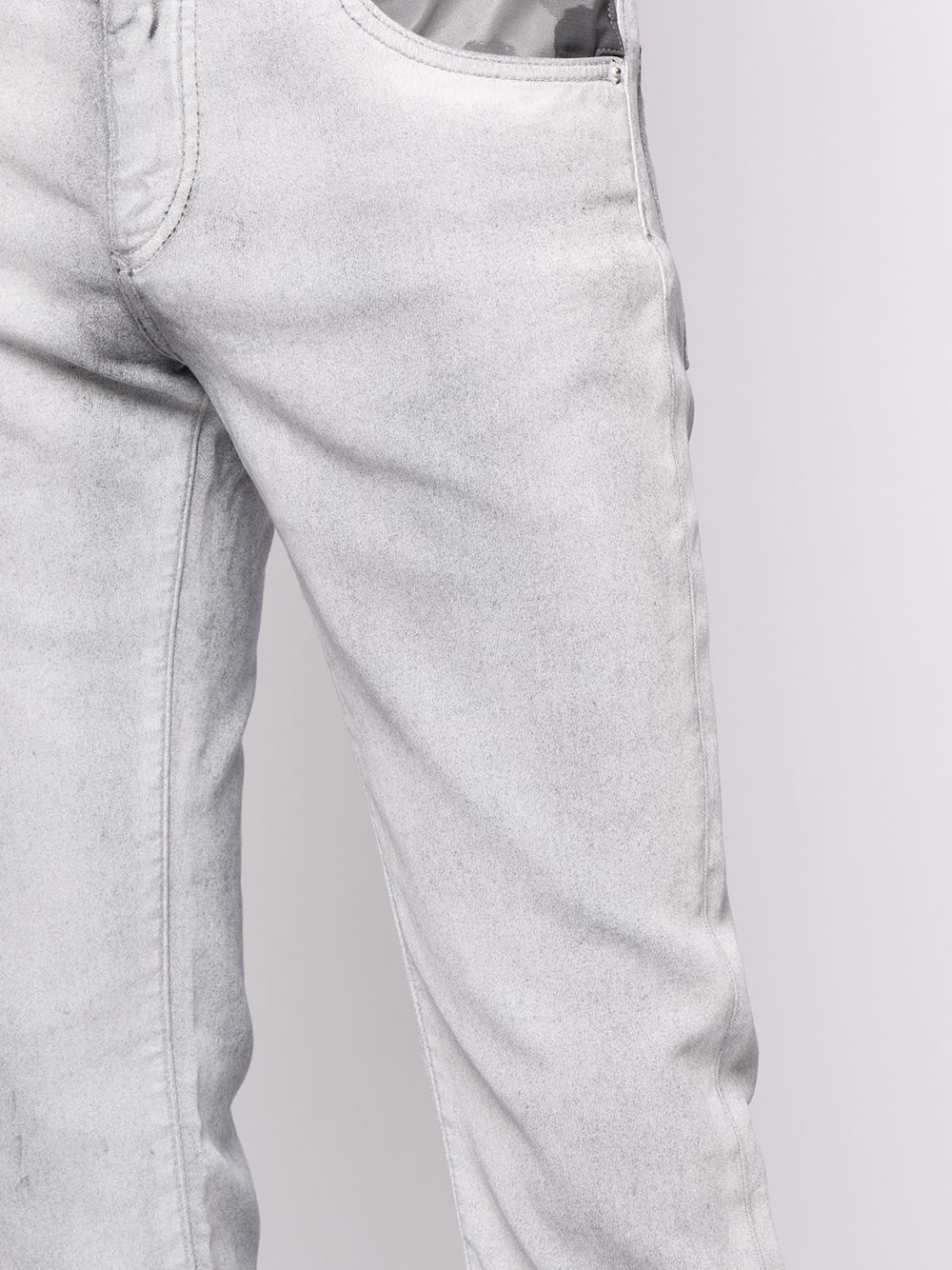 фото Dolce & gabbana узкие джинсы с камуфляжными вставками