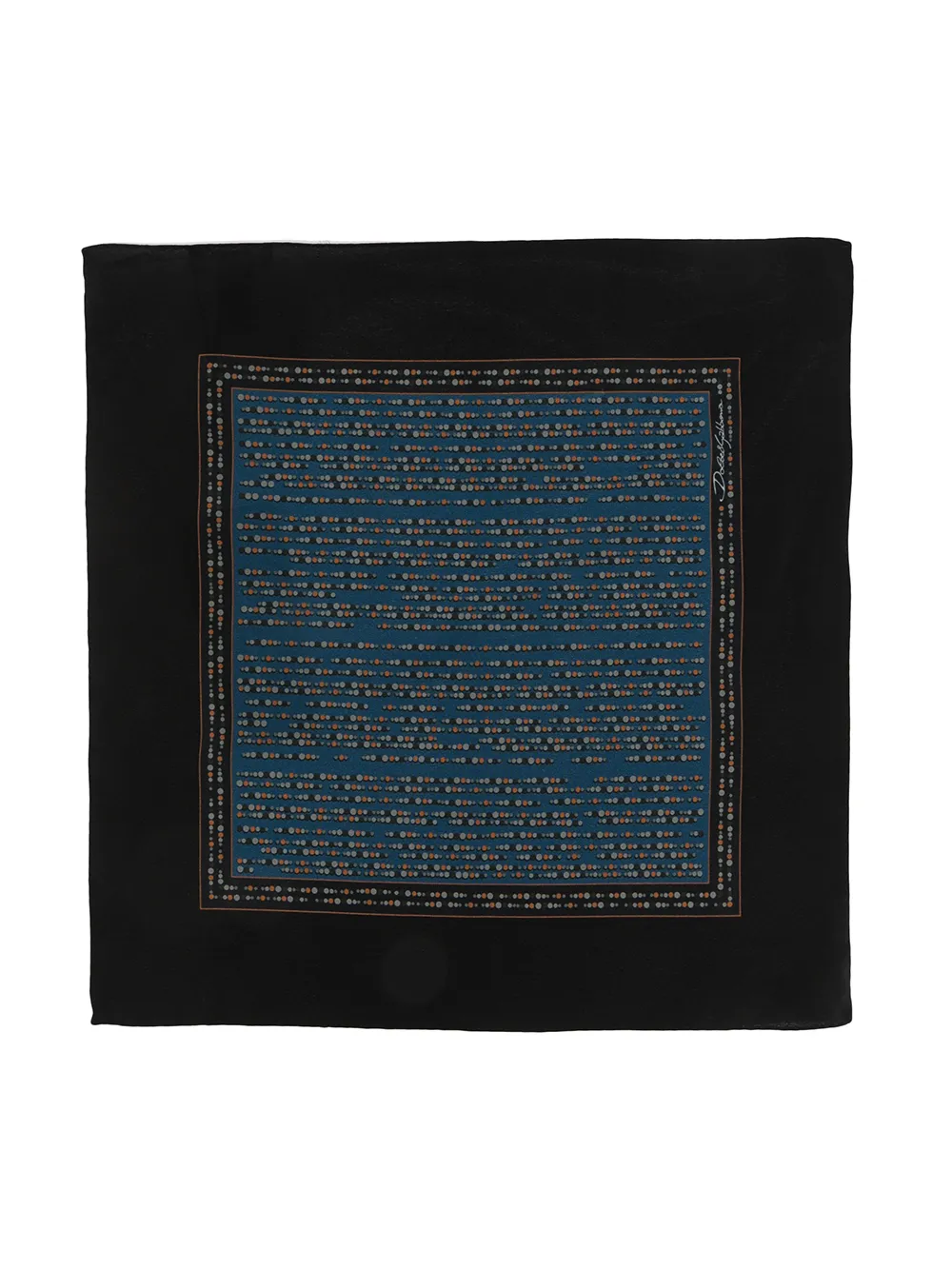 фото Dolce & gabbana платок-паше в горох
