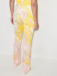 Emilio Pucci Tropicana print high-waisted trousers