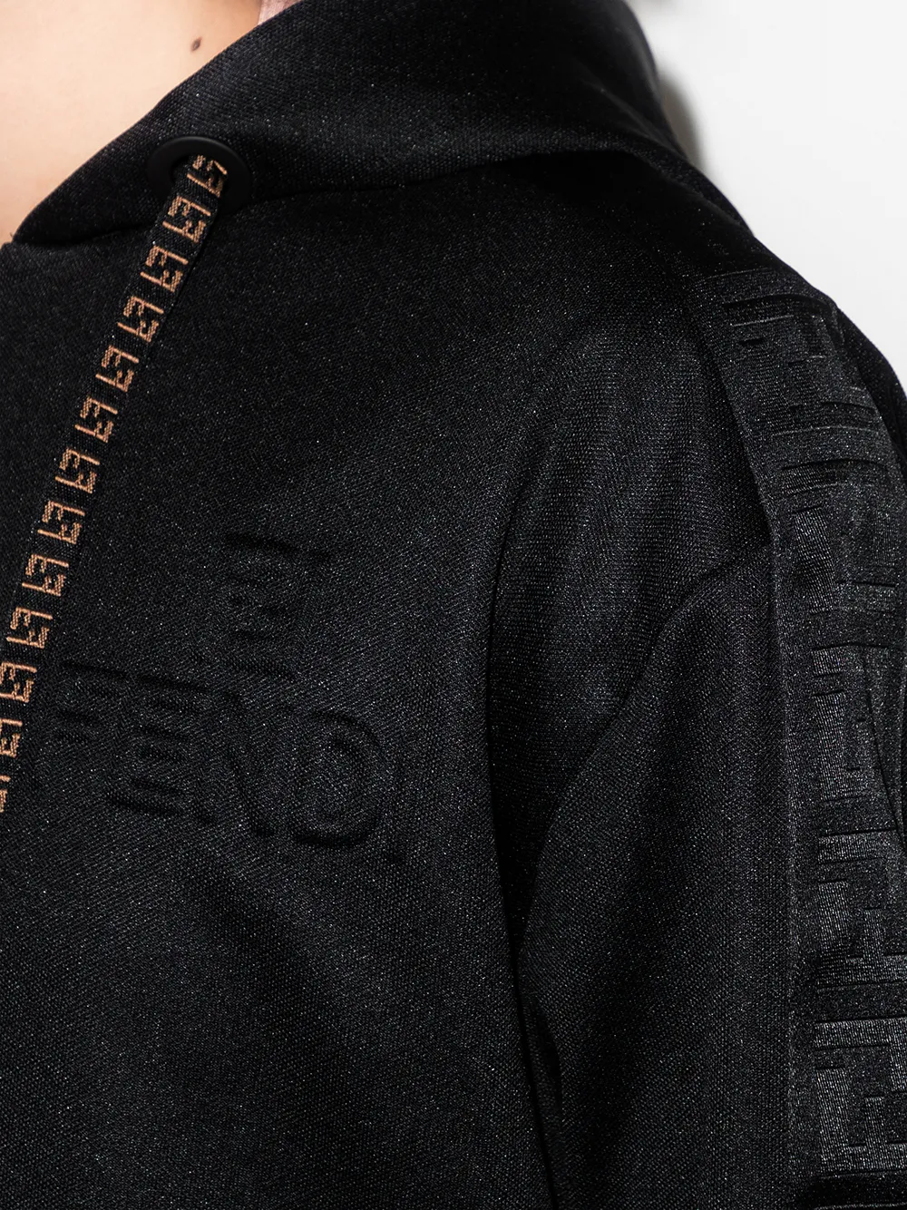 фото Fendi спортивная куртка из джерси