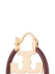 Tory Burch Miller enamel hoop earrings