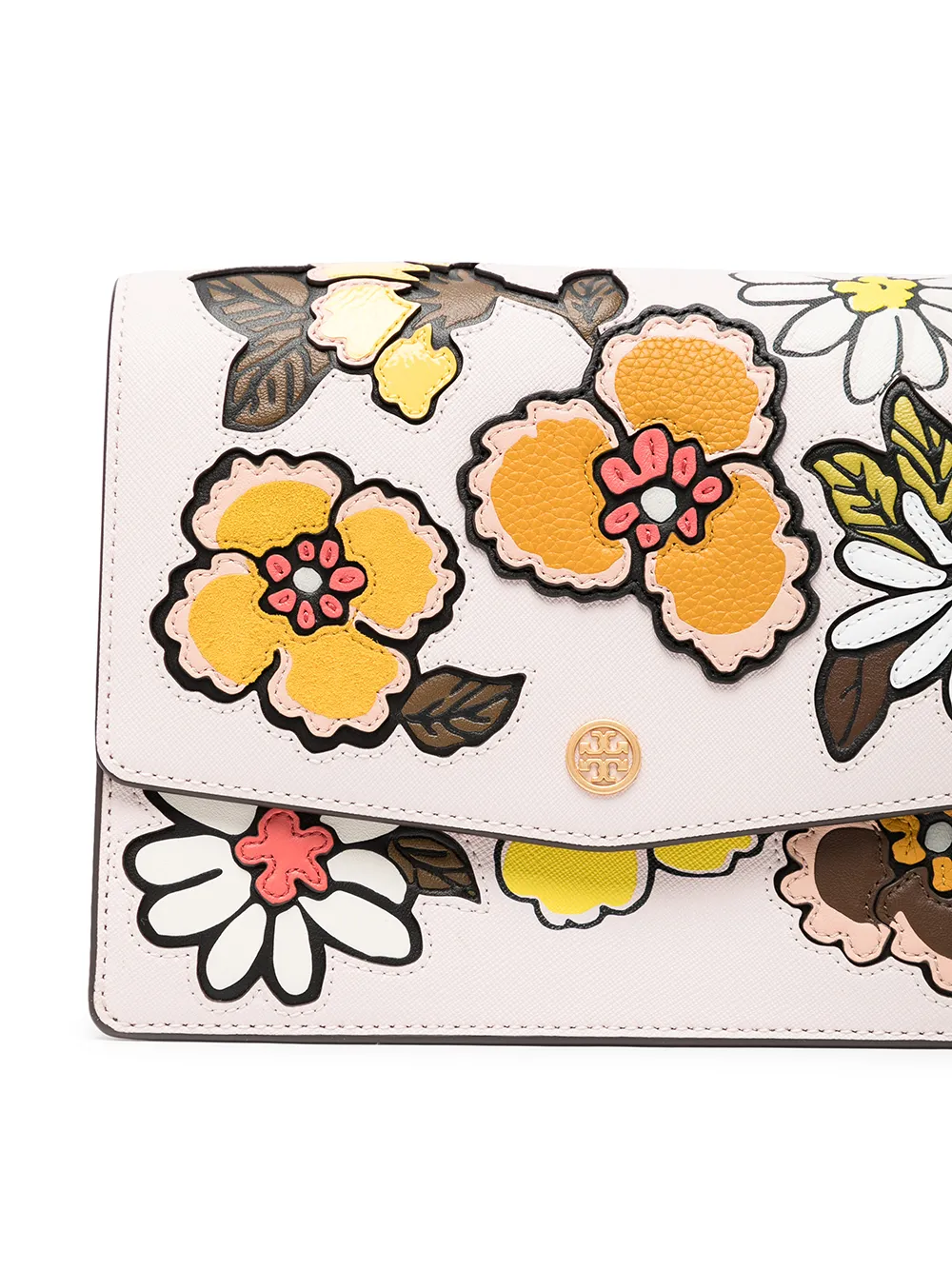 фото Tory burch сумка через плечо robinson с аппликацией