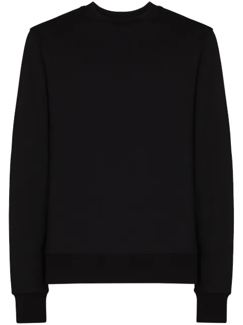 Y-3 tonal-logo crew-neck sweatshirt