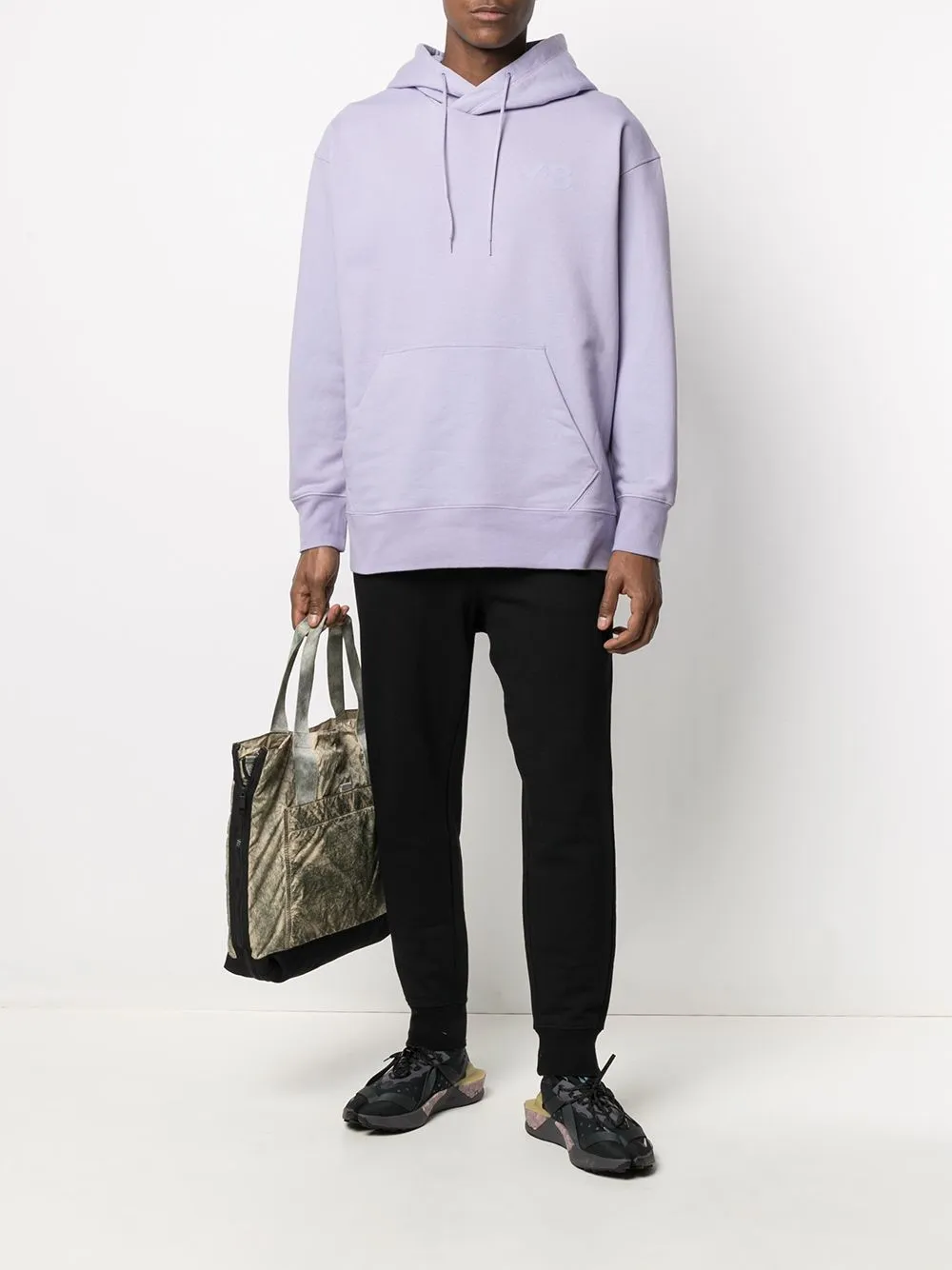 фото Y-3 худи с логотипом