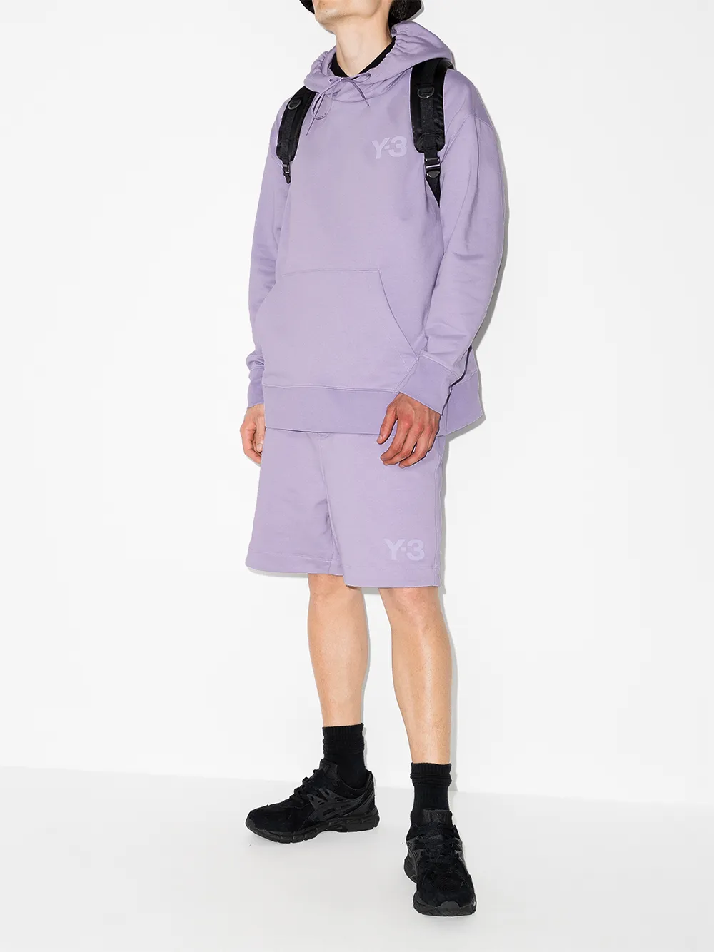 фото Y-3 спортивные шорты с логотипом