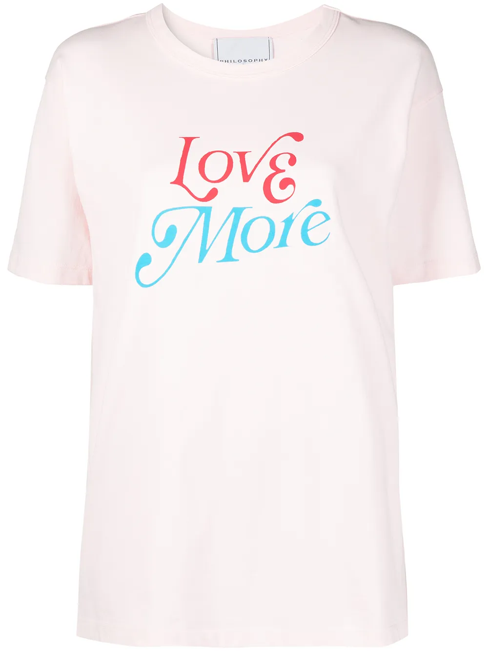 Philosophy Di Lorenzo Serafini T-shirt Love More | rosa | Image 1