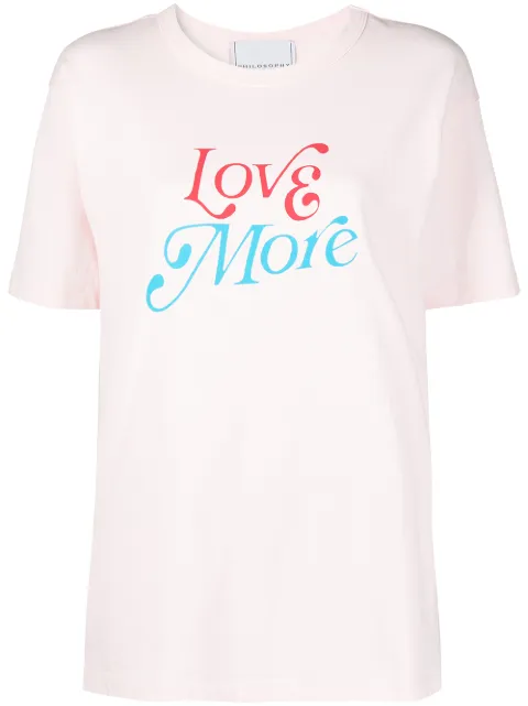 Philosophy Di Lorenzo Serafini Love More t-shirt