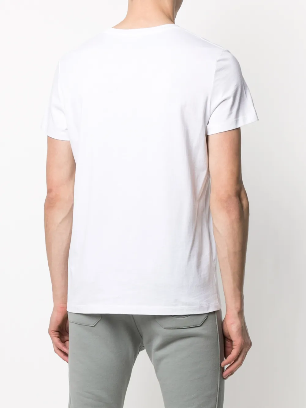 фото Balmain футболка с короткими рукавами и логотипом