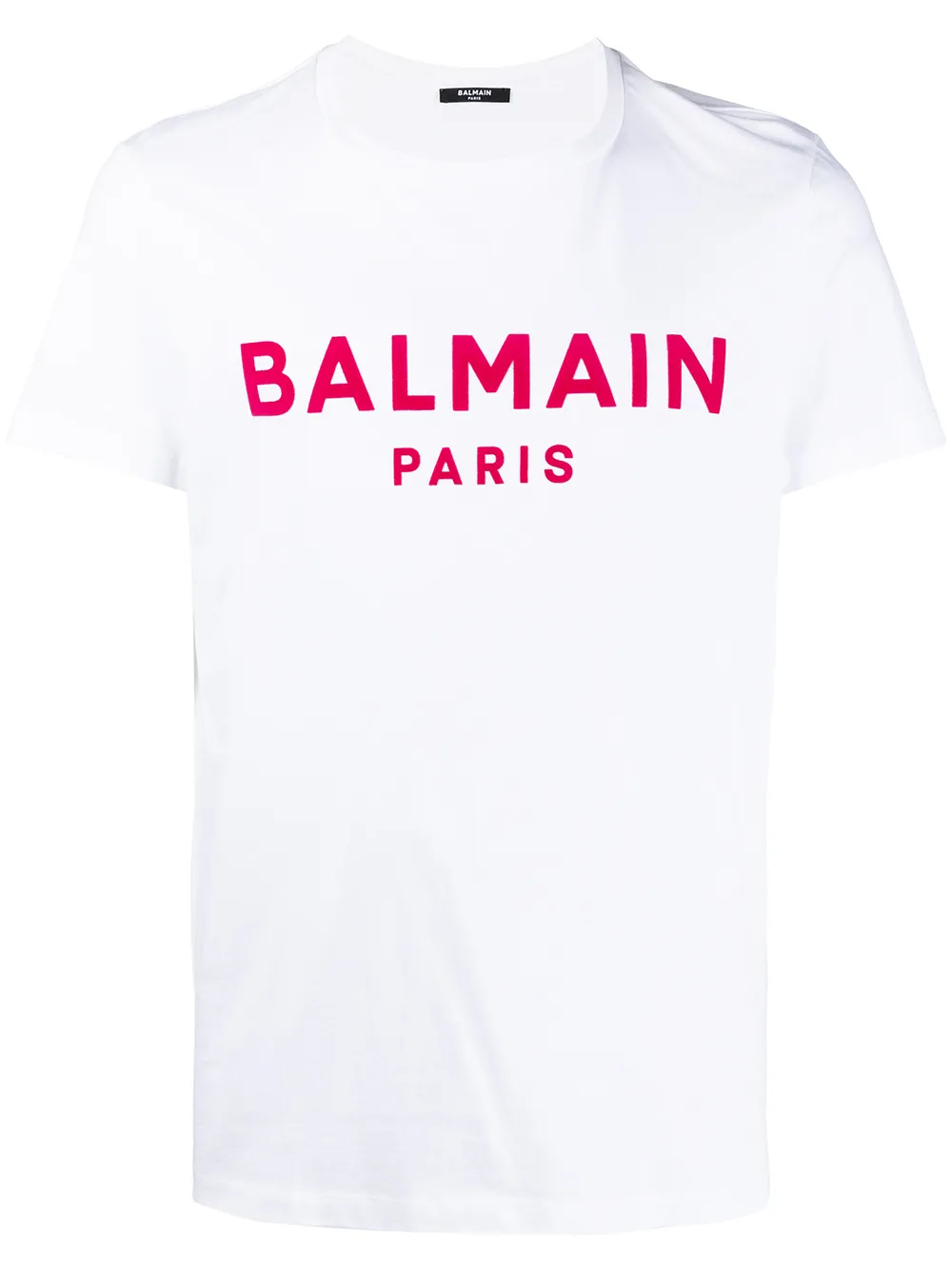фото Balmain футболка с короткими рукавами и логотипом