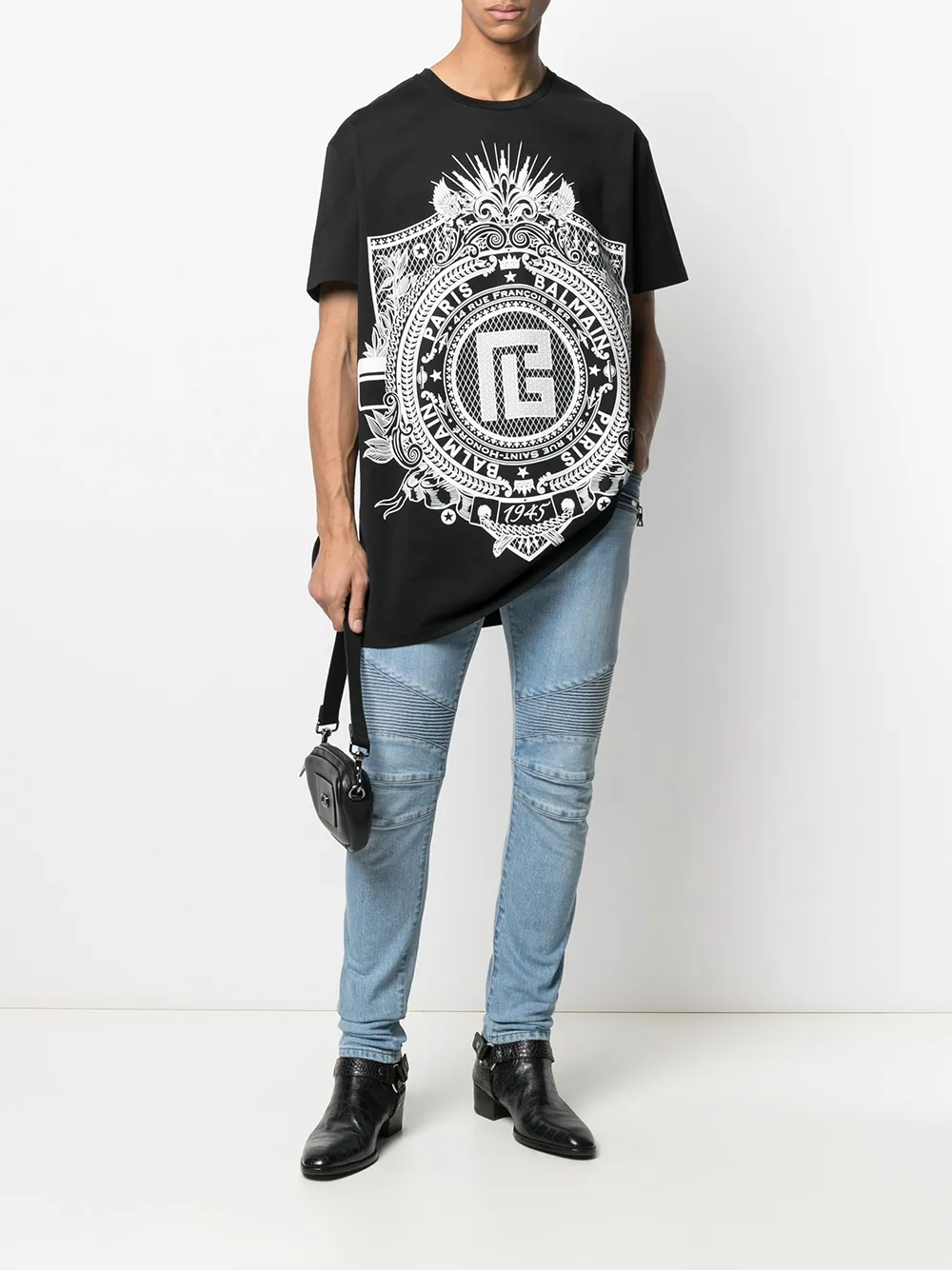 фото Balmain футболка с логотипом