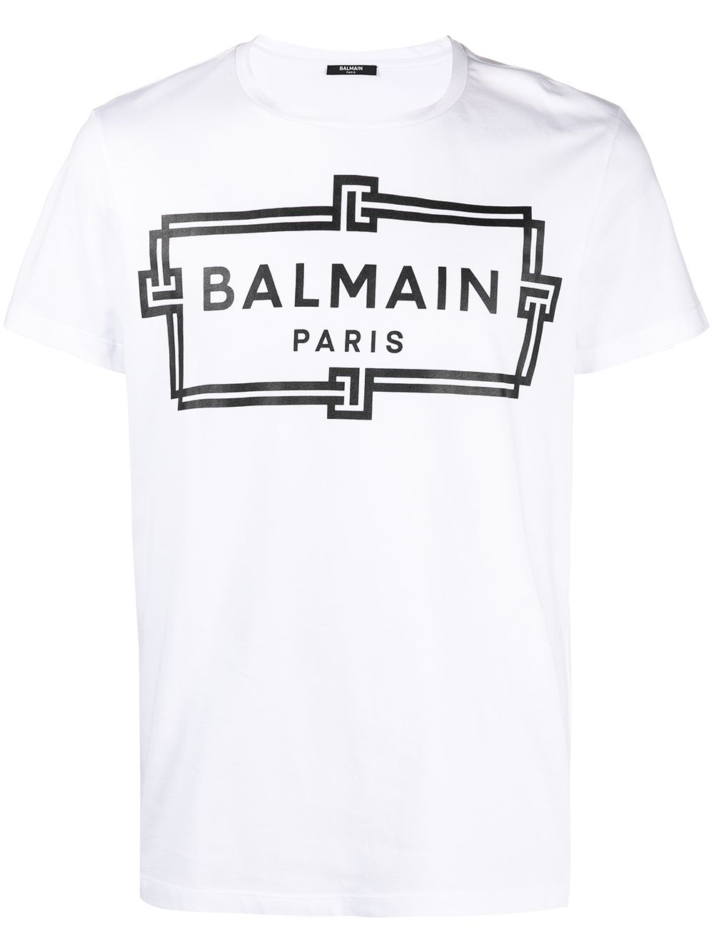 Balmain logo-print short-sleeve T-shirt - Farfetch