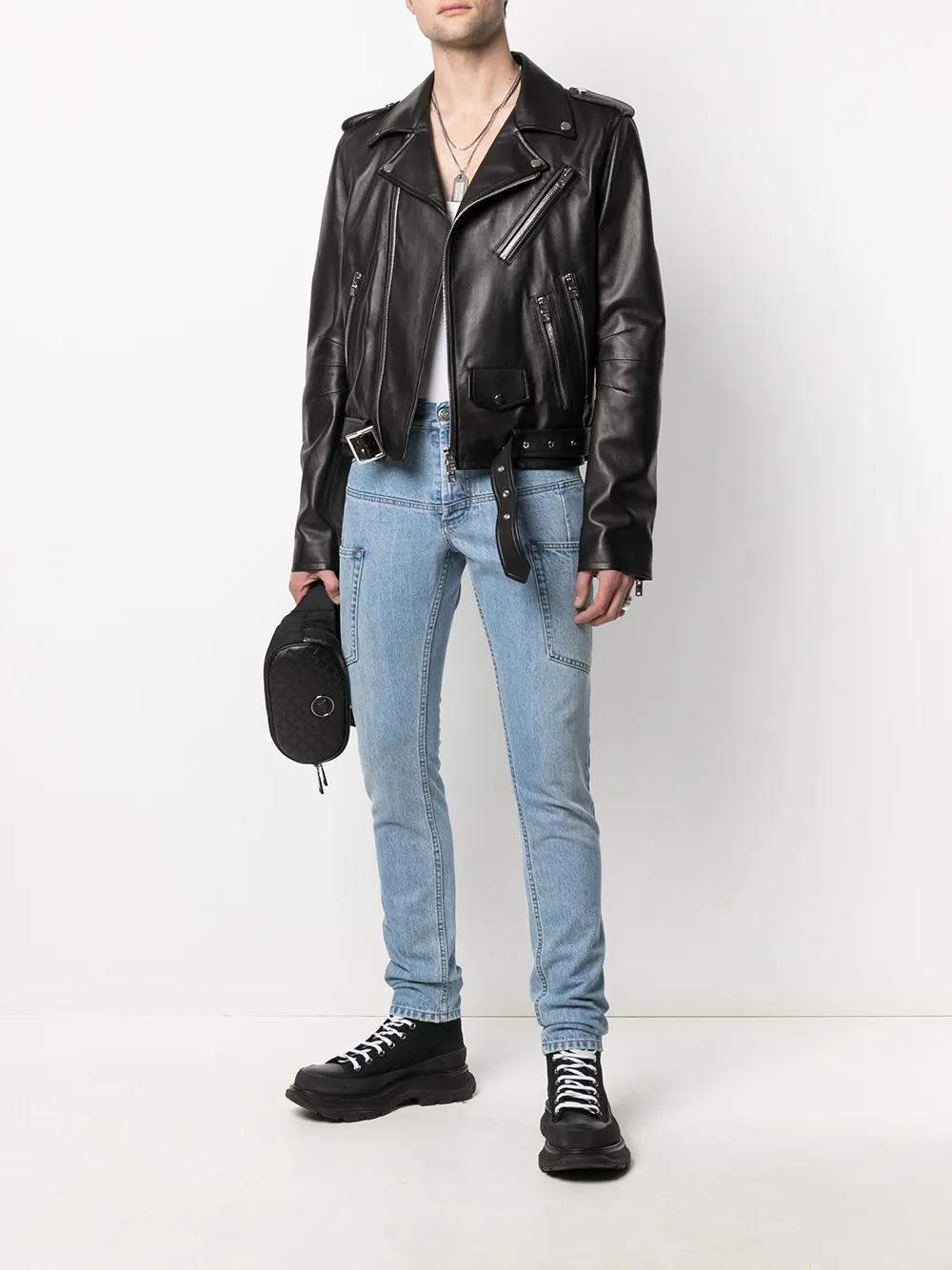 Balmain Skinny jeans - Blauw