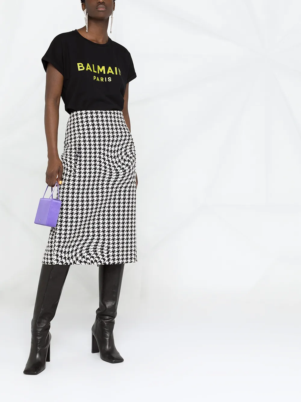 фото Balmain футболка с логотипом