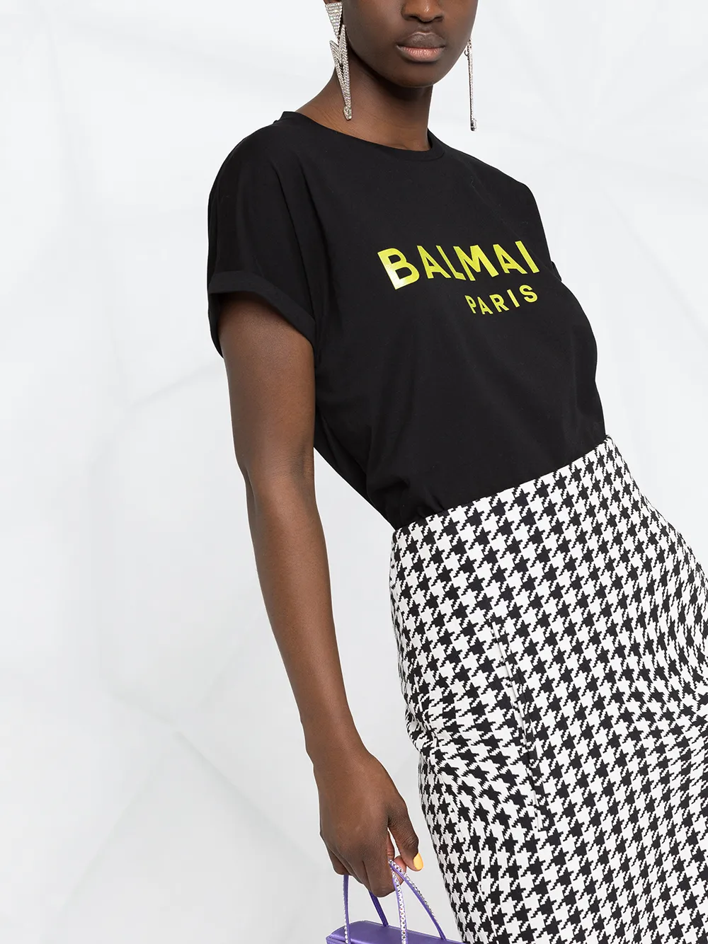 фото Balmain футболка с логотипом