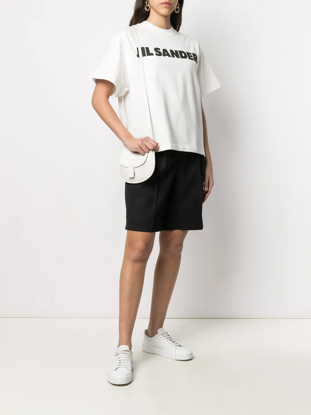 фото Jil sander футболка с короткими рукавами и логотипом