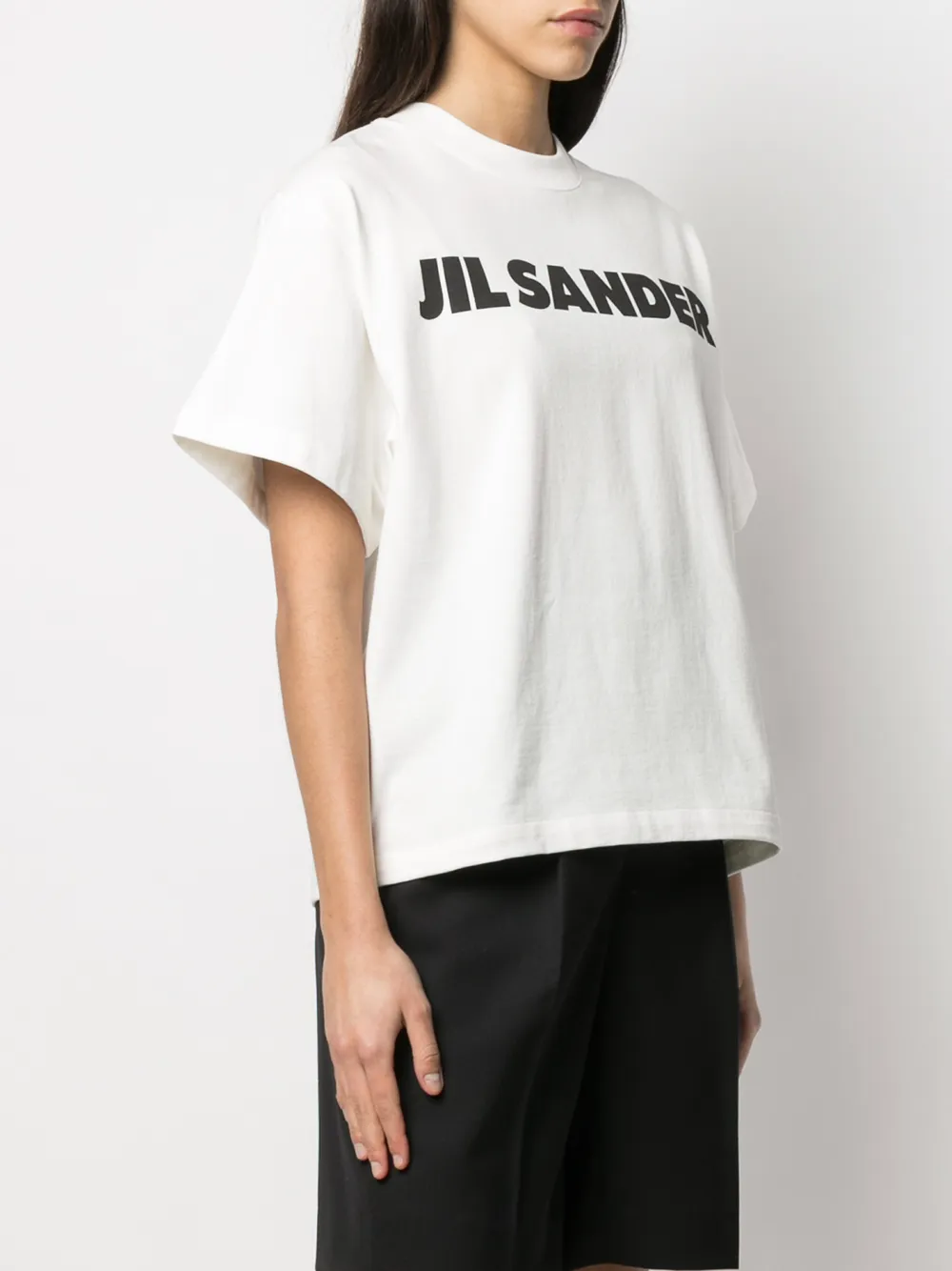 фото Jil sander футболка с короткими рукавами и логотипом