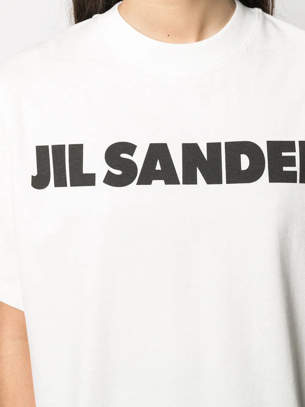 фото Jil sander футболка с короткими рукавами и логотипом