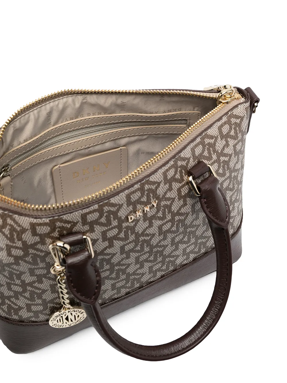 фото Dkny сумка-сэтчел chino с логотипом