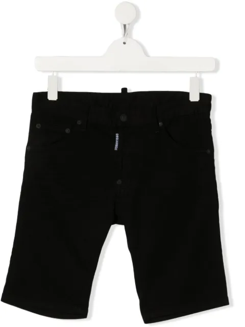 Dsquared2 Kids شورت جينز بطول الركبة