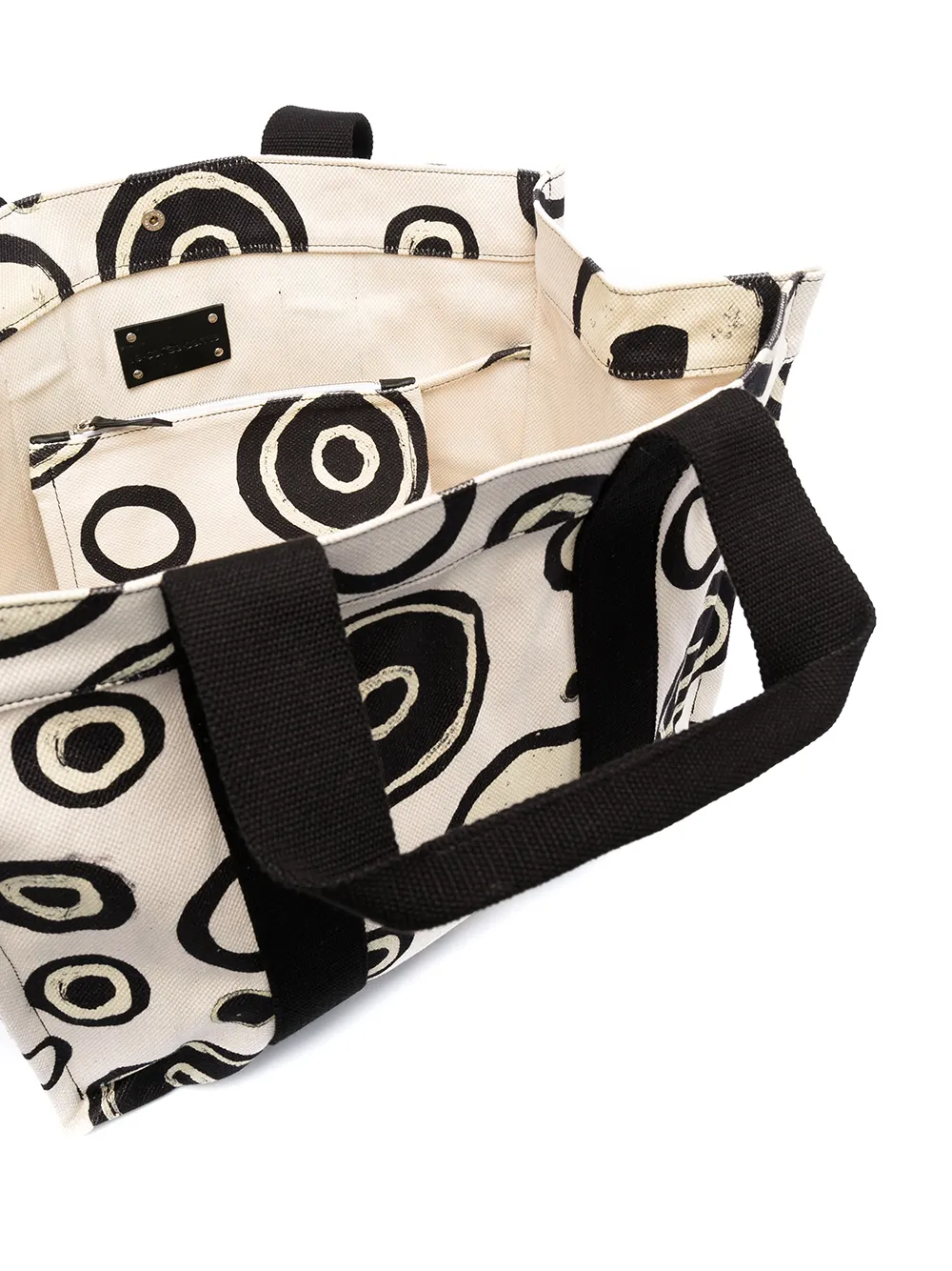 Shop 10 Corso Como Polka-dot Print Tote Bag In Neutrals