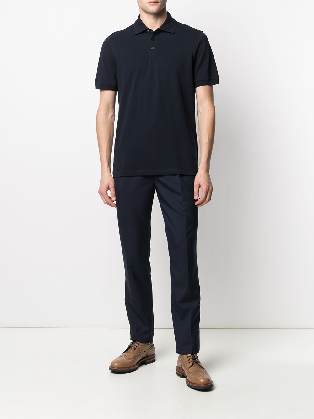Brunello Cucinelli short-sleeved Cotton Polo Shirt - Farfetch