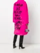 Image 2 of Philipp Plein graffiti-print faux-fur coat