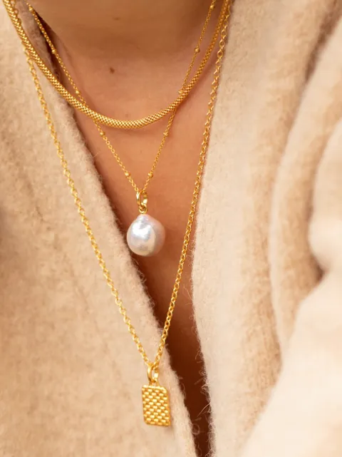 Monica Vinader Nura Baroque Pearl 