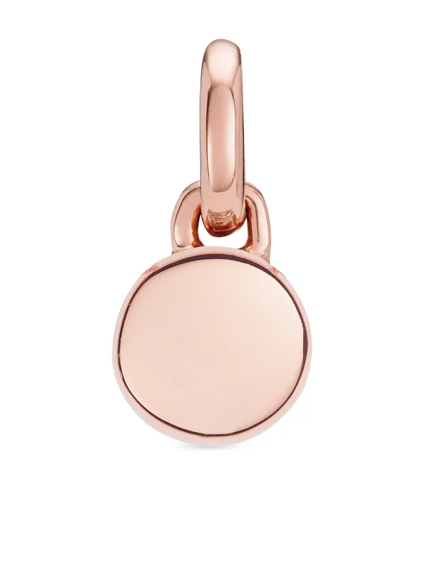 Monica Vinader Fiji Mini Button ダイヤモンド ペンダントチャーム ...