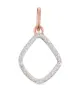 Image 1 of Monica Vinader Riva Kite diamond pendant charm