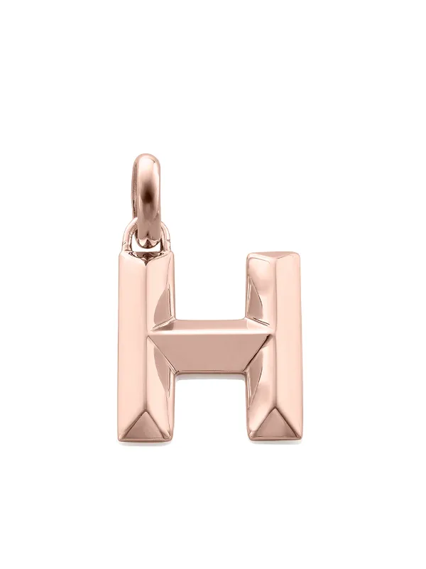 Shop Monica Vinader H pendant charm 