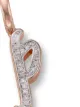 Monica Vinader P diamond pendant charm