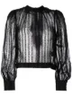 Image 1 of Baum Und Pferdgarten sheer long-sleeve blouse