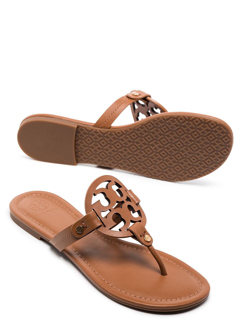 Image 2 of Tory Burch Miller leather sandals