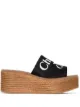 Imagen 1 de Chloé sandalias Woody con cuña de 70 mm