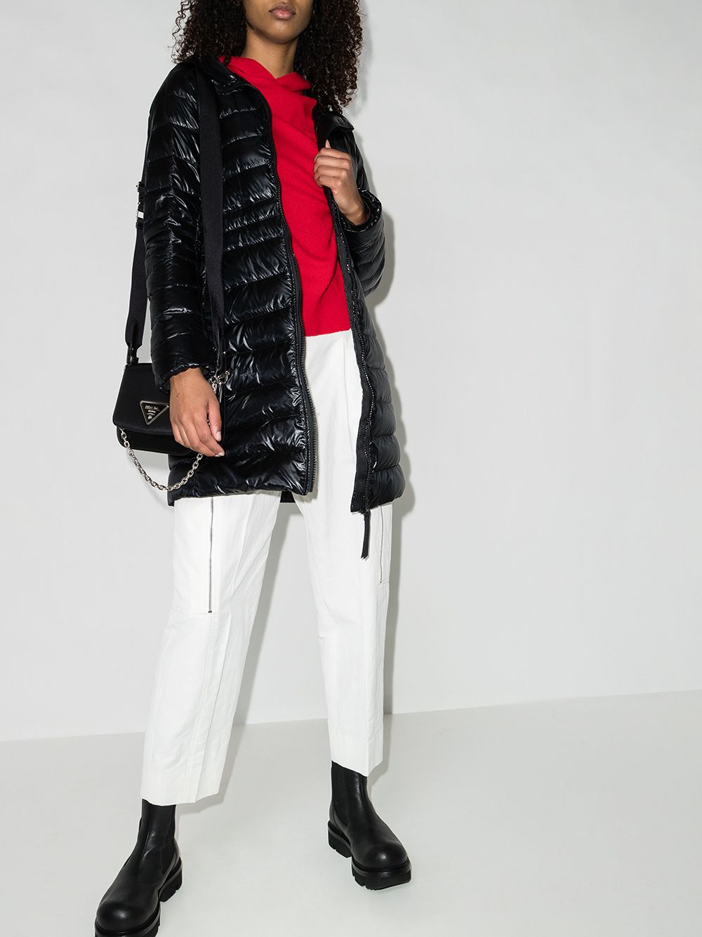 Canada Goose Lang donsjack - Zwart