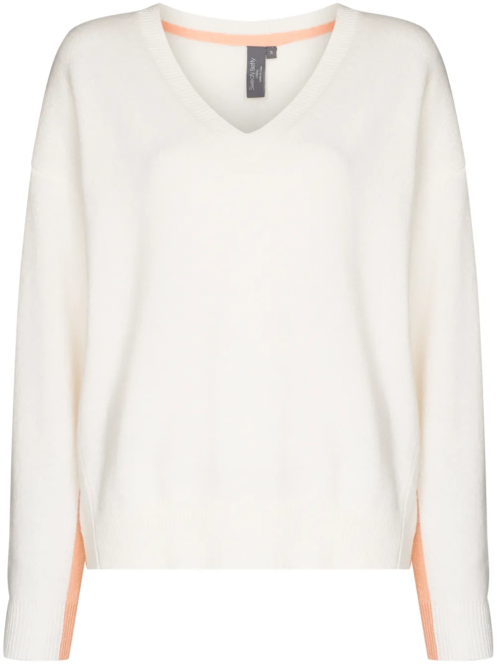 Sweaty Betty джемпер с V-образным вырезом и полосками