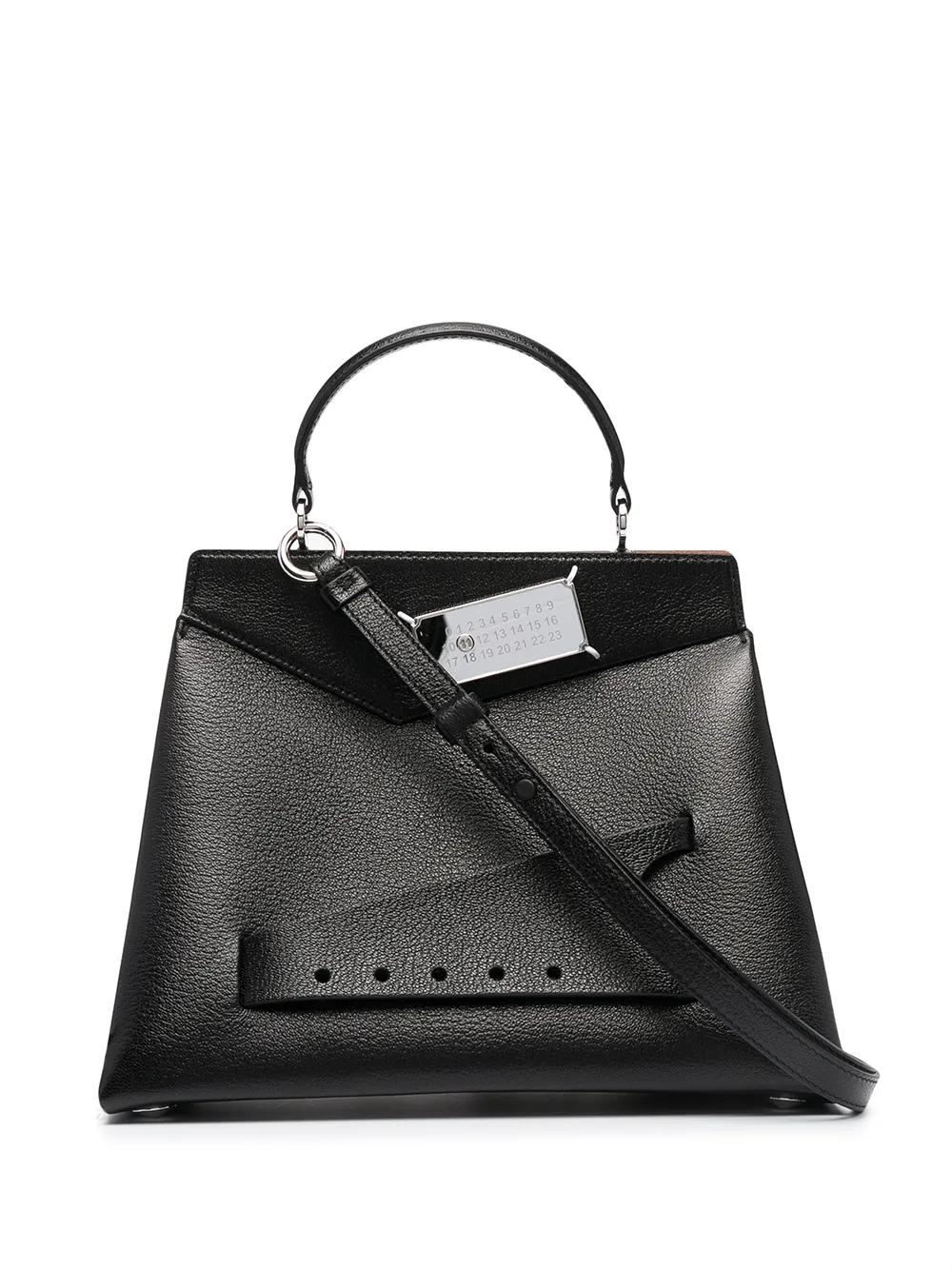 Click to view more detailed imagery on our partner's website Maison Margiela Top-handle Tote Bag In Black