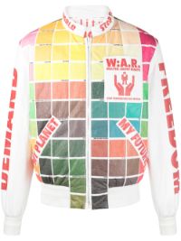 ＜Farfetch＞ ★20%OFF！Walter Van Beirendonck My Future ボンバージャケット - ホワイト画像