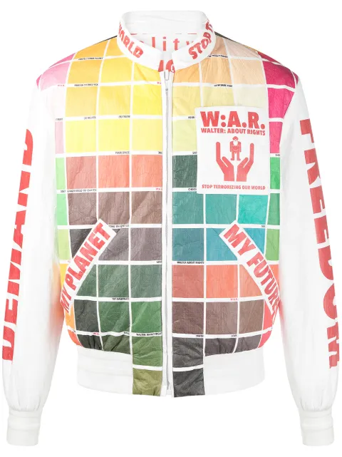 Walter Van Beirendonck جاكيت بومبر 'ماي فيوتشر'
