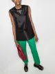 Image 2 of Prada logo-print sleeveless top