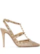Image 1 of Valentino Garavani Rockstud 100mm leather pumps